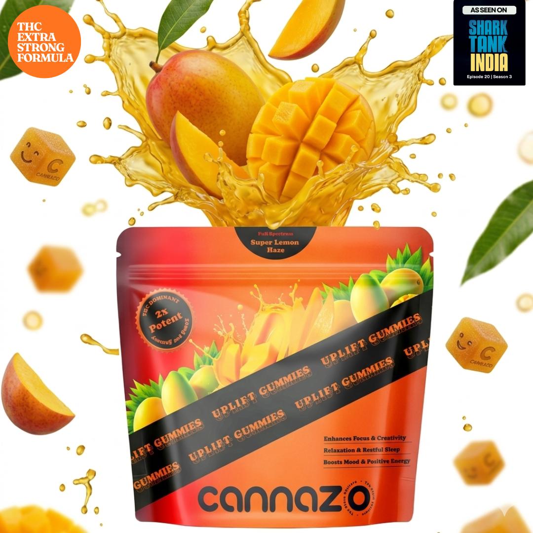 Cannazo India - Uplift Gummies- OG KUSH Mango 500mg