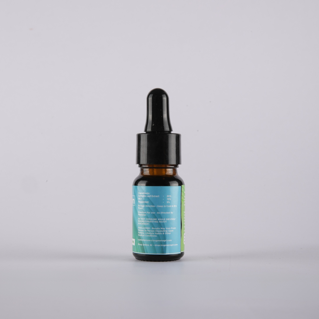 Medicann Cannabis Leaf Extract Oil, Peppermint Flavour