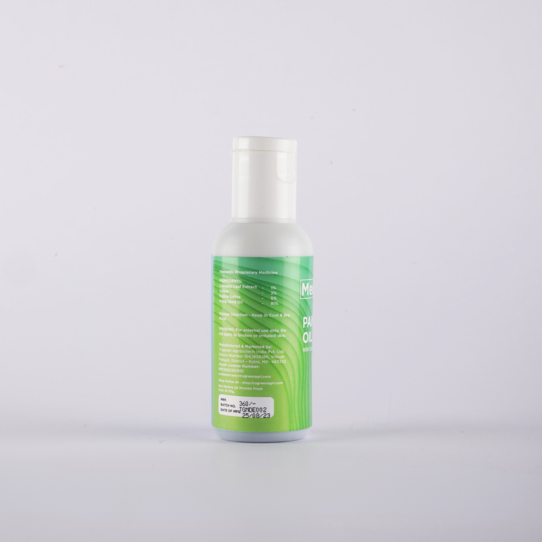 Medicann Pain Relief Oil with Cannabis Leaf Extract