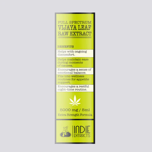 Indie Extracts Full Spectrum Vijaya Leaf Raw Extract | 5000MG