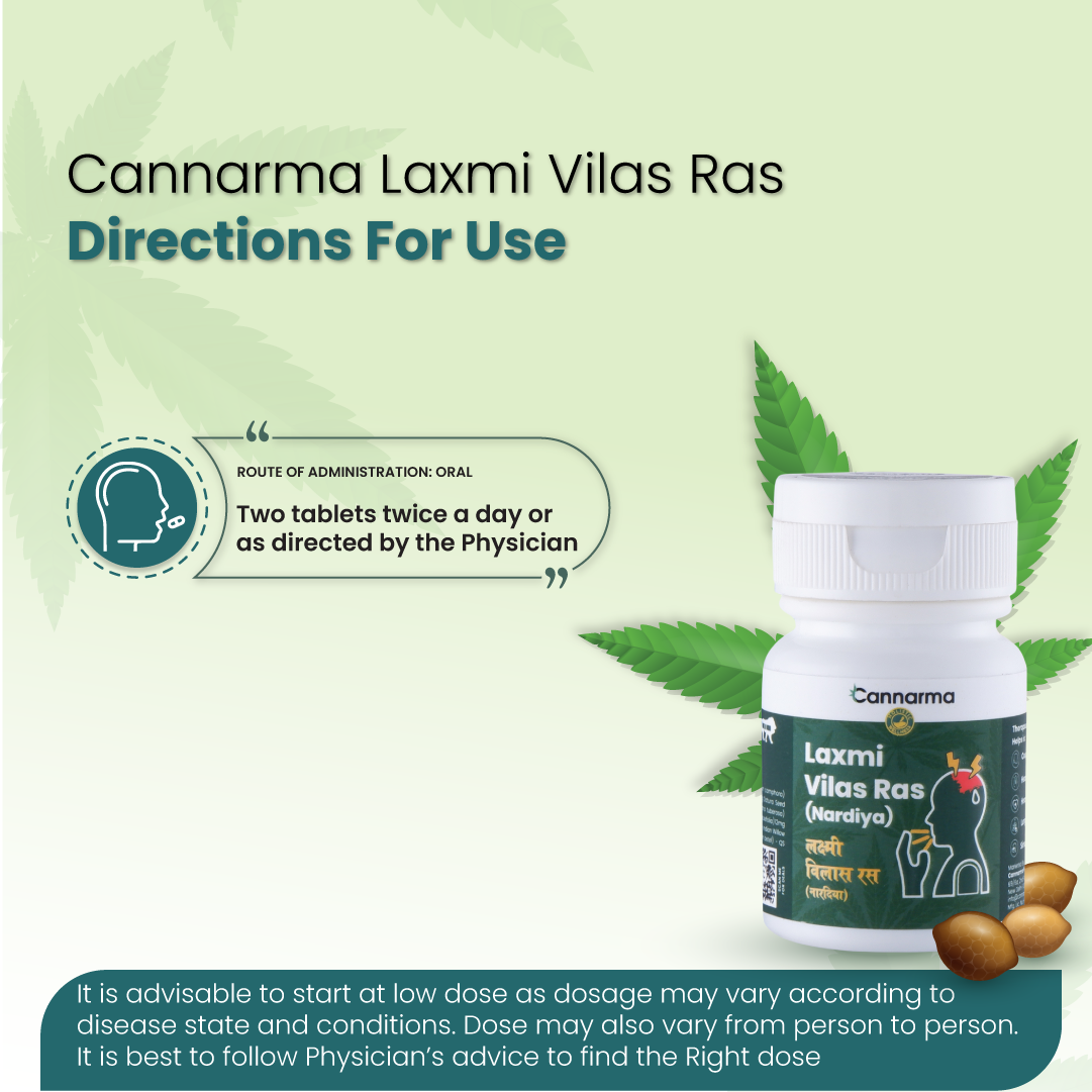 Cannarma Laxmi Vilas Ras Tablet (30tab)