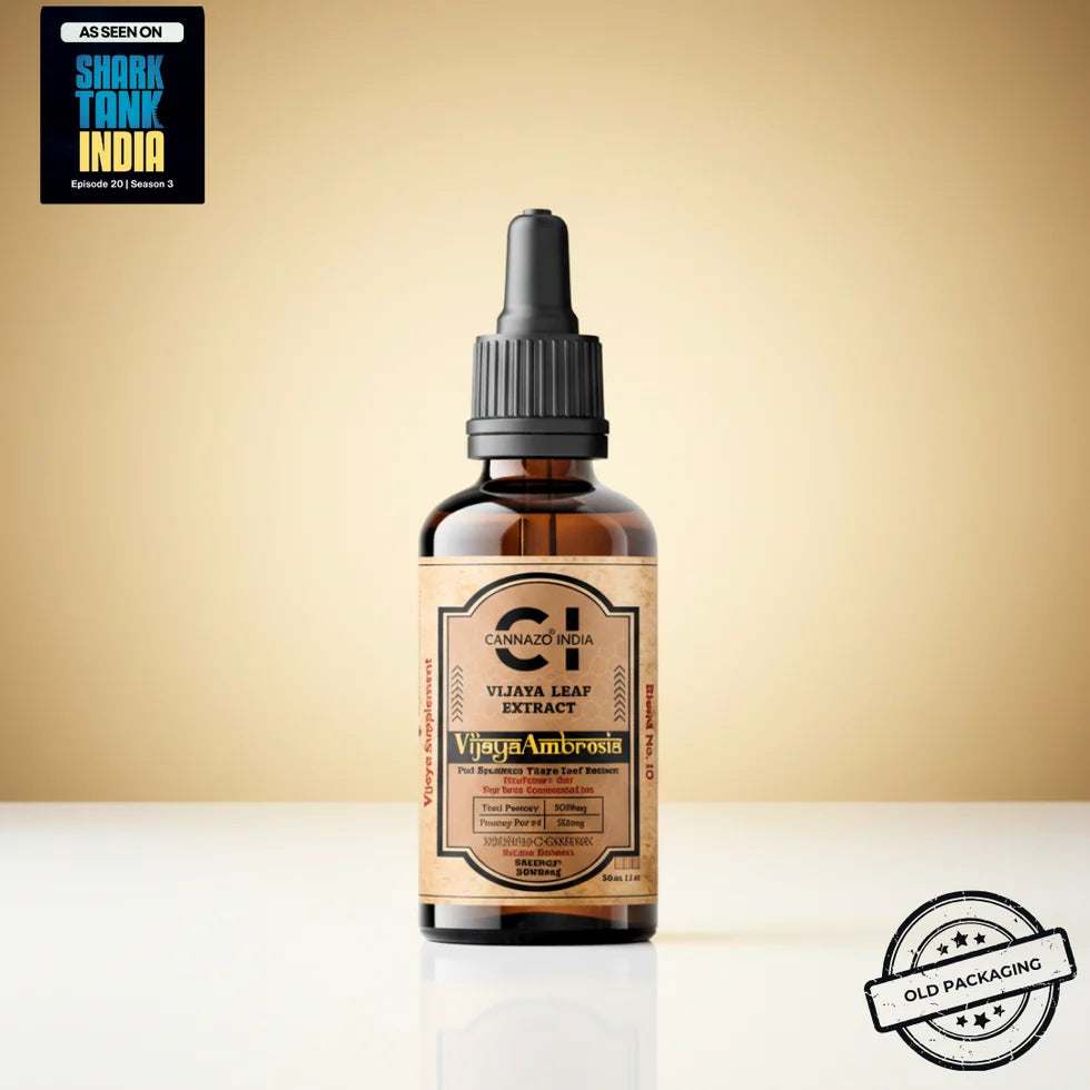 Cannazo India ELEVATE + Drops (Vijaya Ambrosia) – CBD+THC Formula