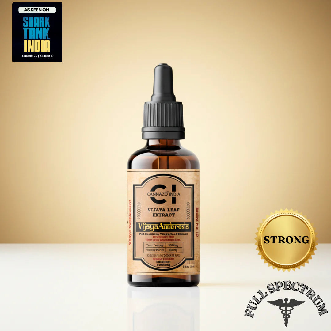 Cannazo India ELEVATE + Drops (Vijaya Ambrosia) – cannabinoids Formula