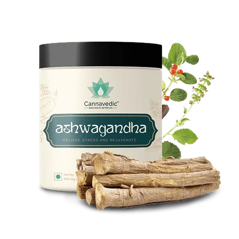 Cannavedic  Ashwagandha Capsules – Relieve Stress and Rejuvenate(60 capsules)