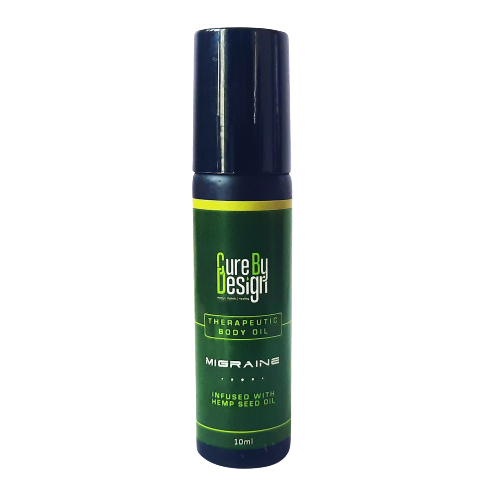Cure By Design Therapeutic Healing  Roll on - Migraine 10ml