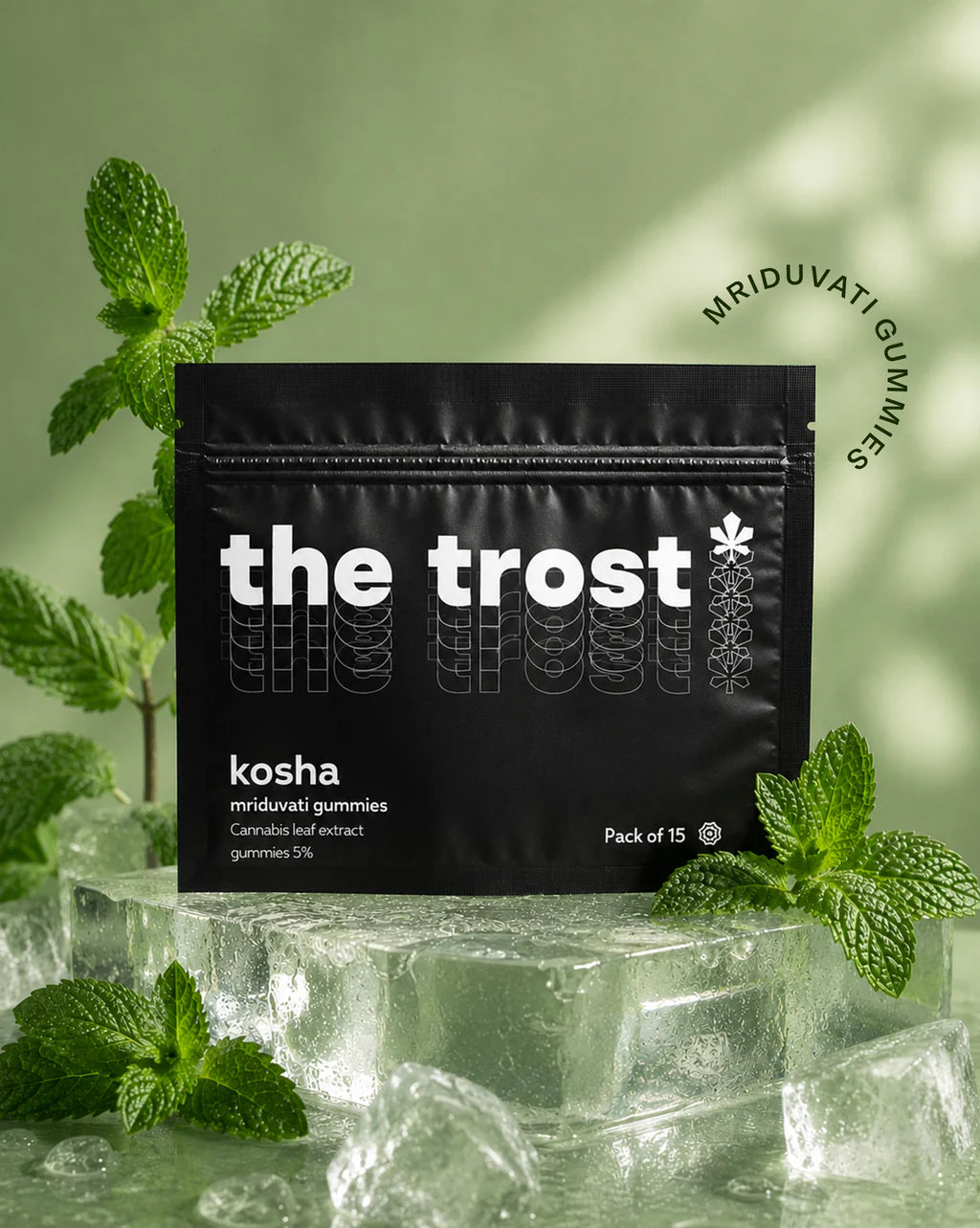 The Trost Kosha (Mriduvati) Gummies - Mint Flavor