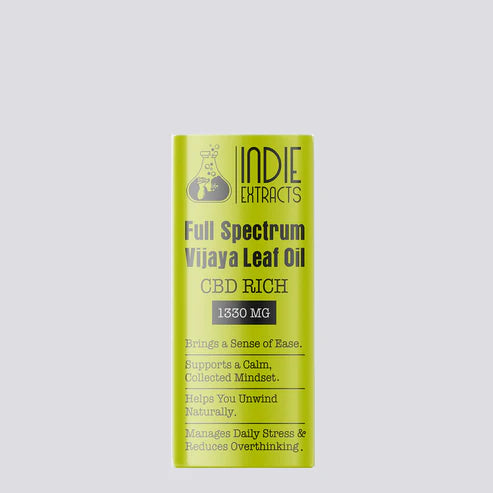 Indie Extracts Full Spectrum Vijaya Leaf Oil |CBD-RICH| 1330MG