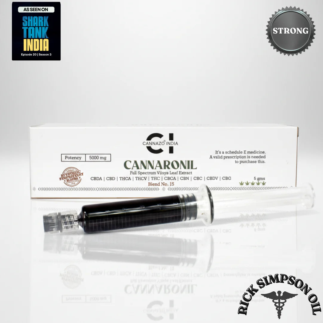 Cannazo India Cannaronil - RSO ( Rick Simpson Oil )