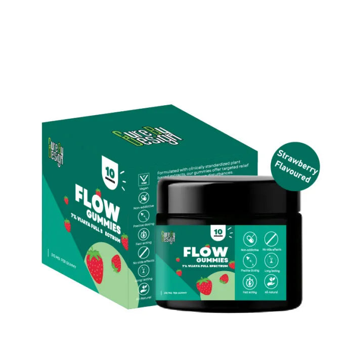 Cure By Design Flow CBD Gummies- 3150mg (7%)