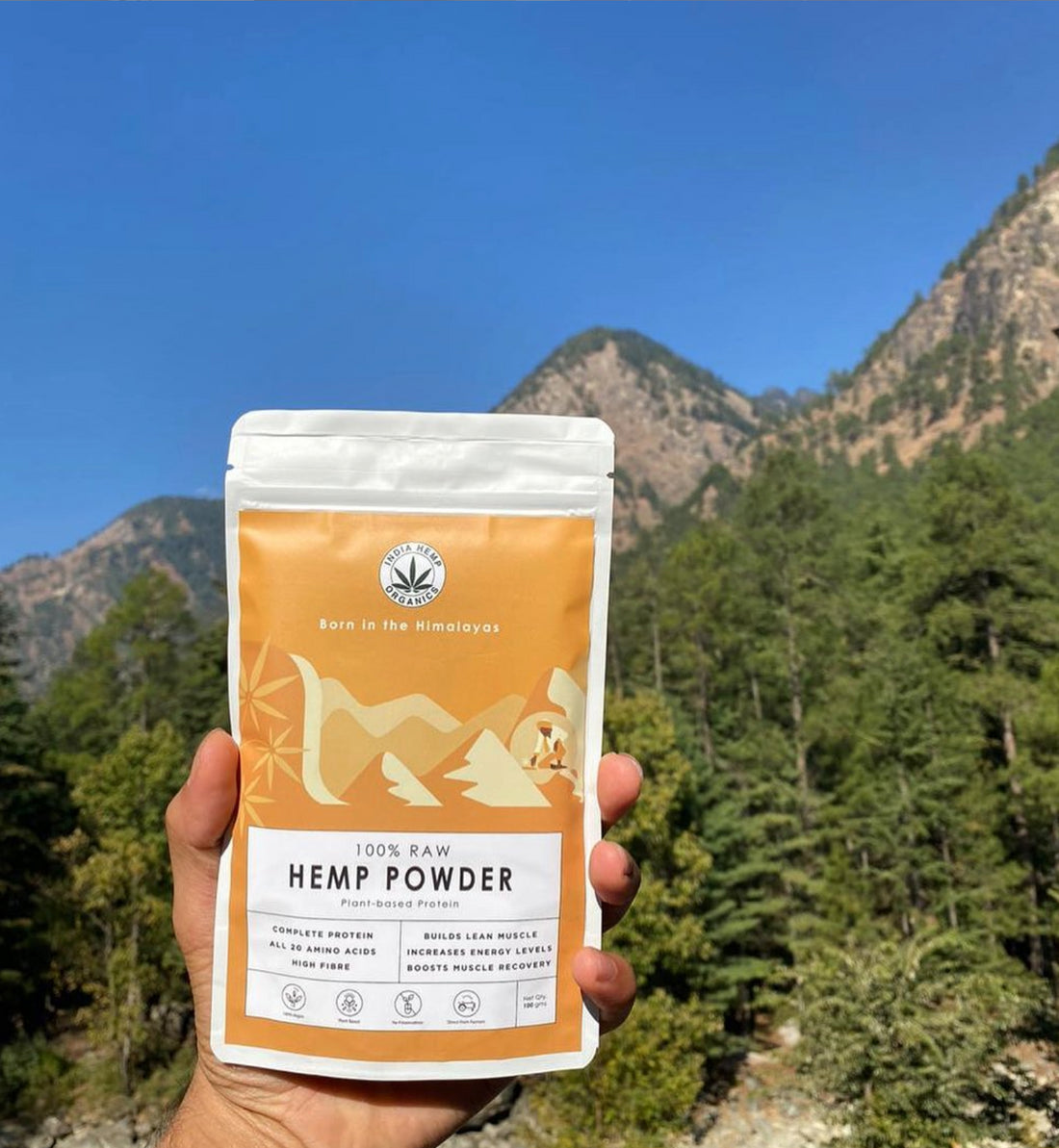 India Hemp Organics Hemp Protein Powder