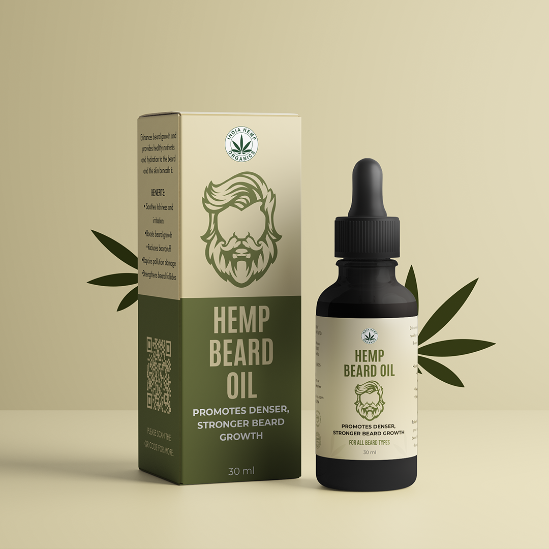 India Hemp Organics Hemp Beard Oil