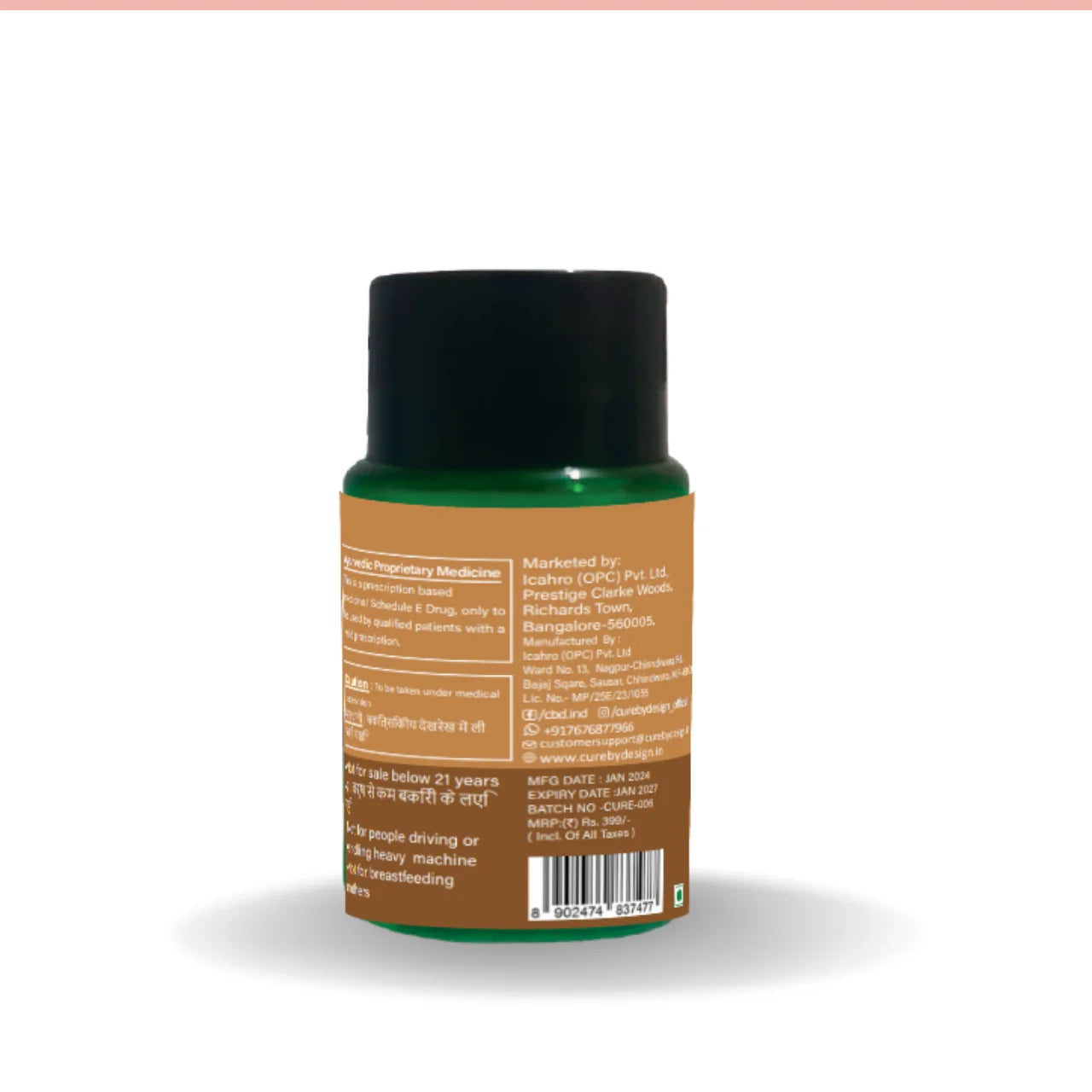Cure By Design Bilwadi Churana 340 mg- Advanced Gut Support