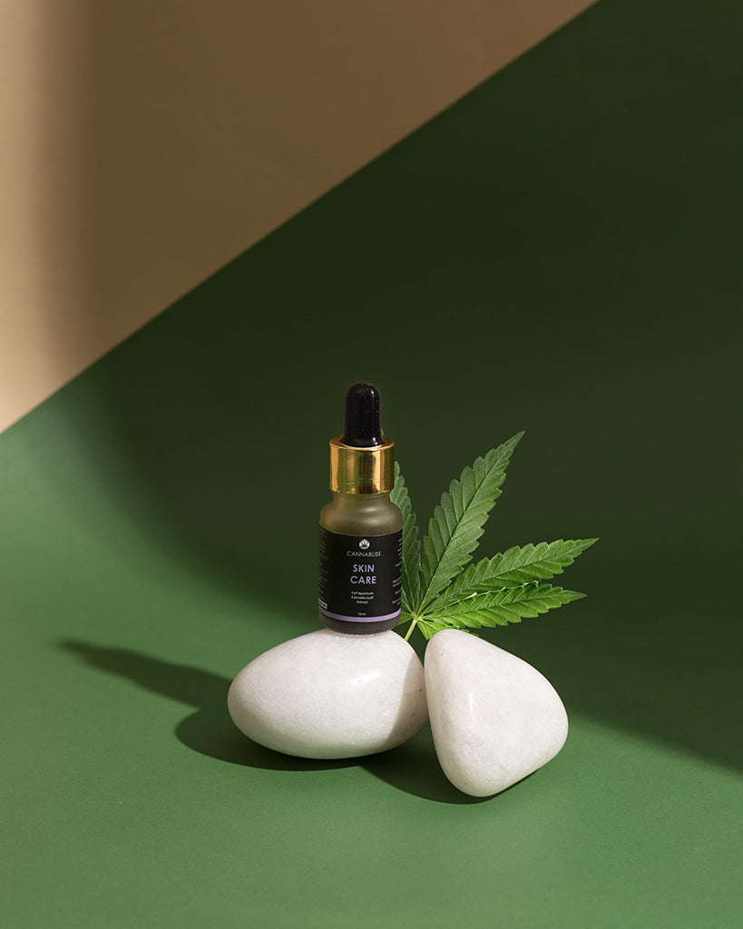 CannaBliss  SKIN CARE (with 0.5% Cannabis Leaf Extract + Argan & Rosehip - Oil + Hemp Seed Oil) 10ml