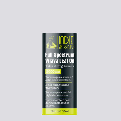 Indie Extracts Full Spectrum Vijaya Leaf Oil | 2000MG(frost mint)