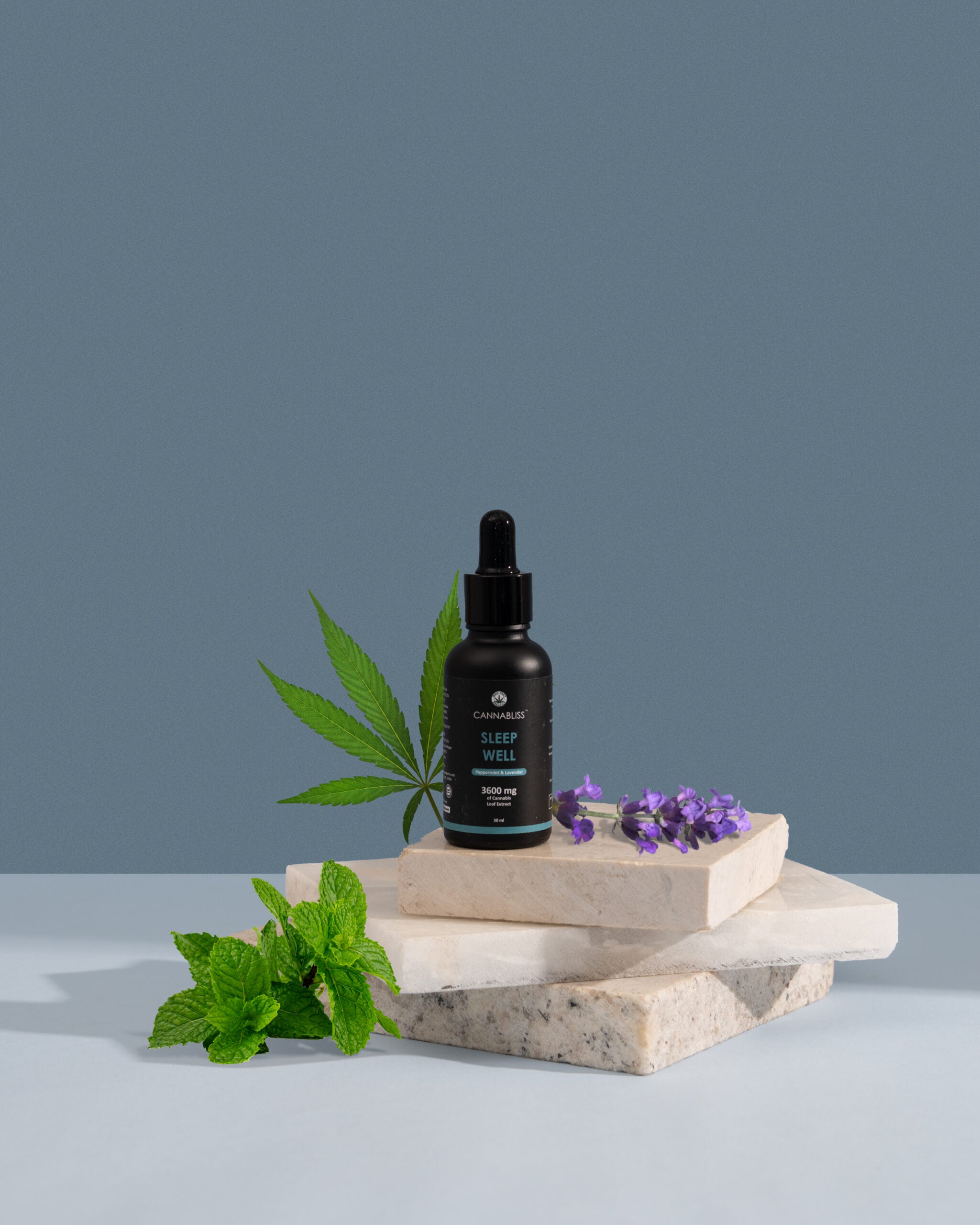 CannaBliss  Sleep Well Full-Spectrum CBD Oil 1200mg/3600mg