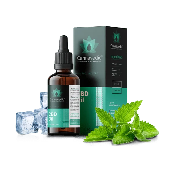 Cannavedic Vijaya Oil Icy Mint 1500mg | 30ml - 50mg/ml