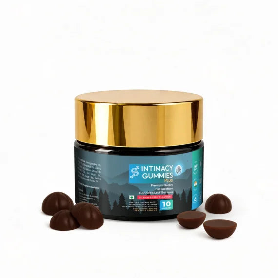 Polyherbs Intimacy Plus CBD THC Gummies 225mg Per Gummy (Ayurvedic Strength & Vitality)