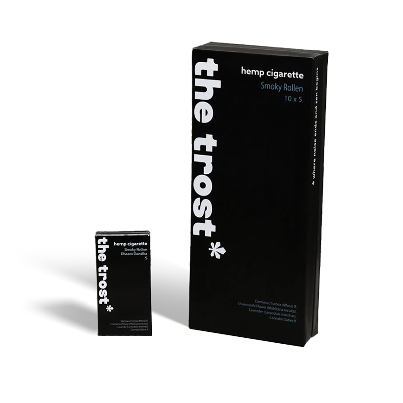 The Trost Hemp Herbal Cigarettes -Smoky Rollen (10x5 Pack)