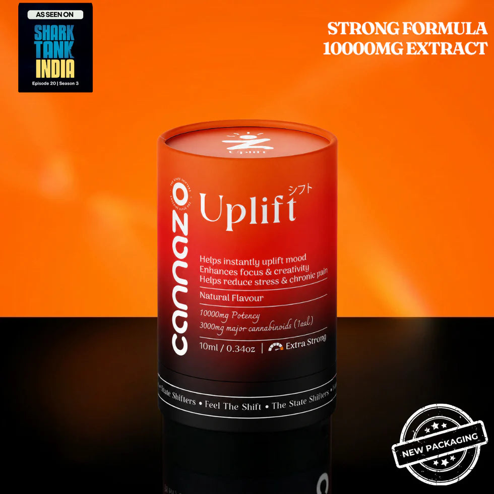 Cannazo India Uplift Drops: Strong Oil for Depression, Chronic Pain and Insomnia