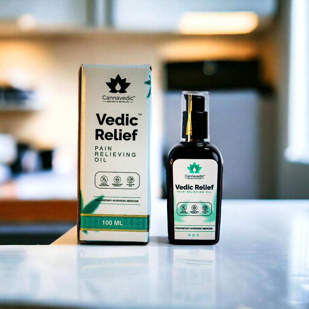 Cannavedic Vedic Relief - Pain Relief Oil | 100ml