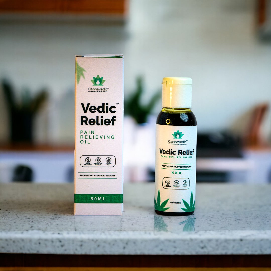 Cannavedic Vedic Relief - Pain Relief Oil | 50ml