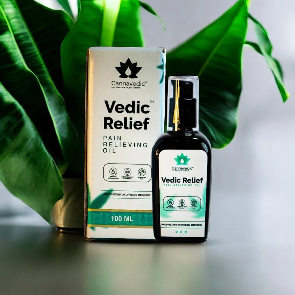 Cannavedic Vedic Relief – Pain Relief Oil | 100ml