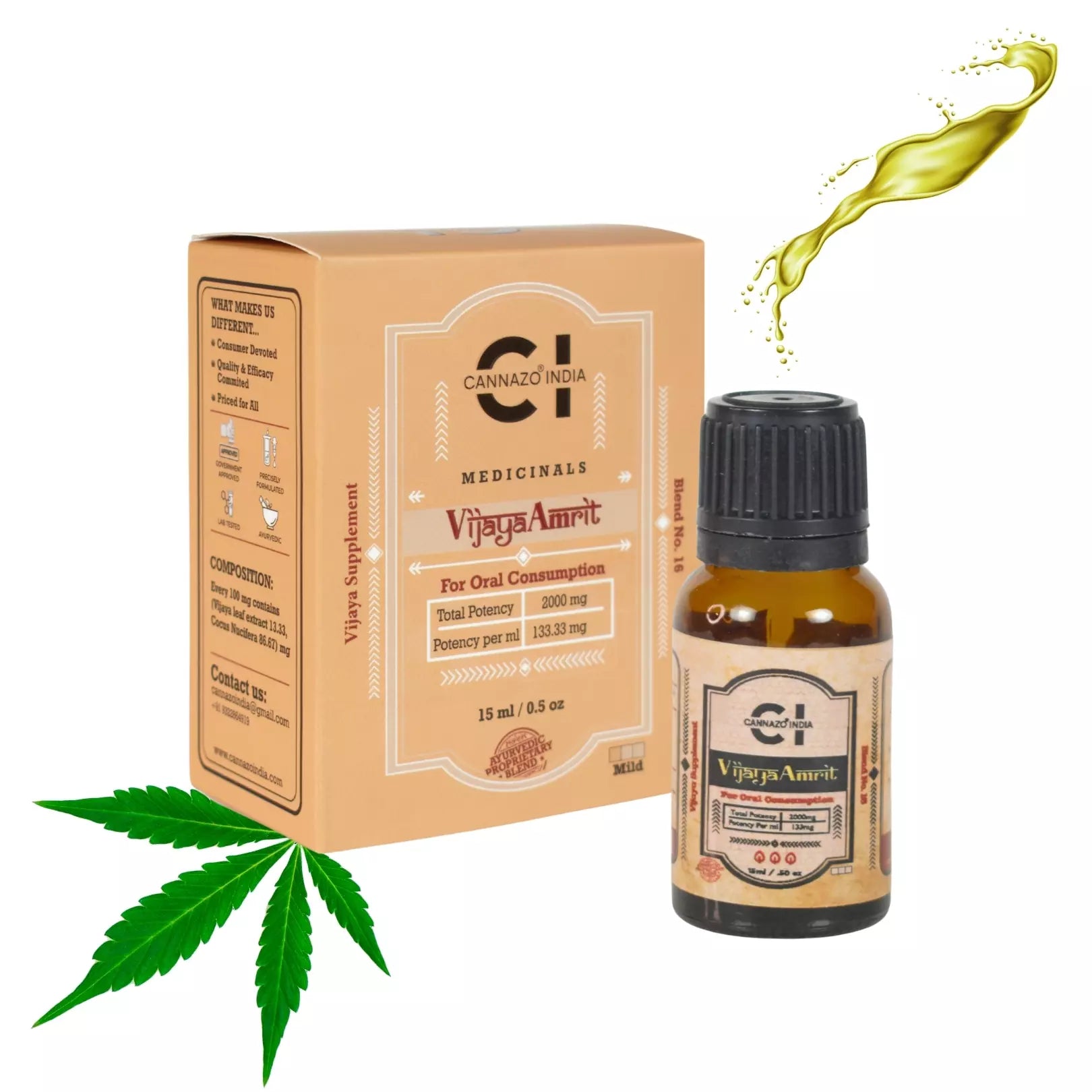 Cannazo India Vijaya Amrit (4:1) – Neuro & Immuno Protective