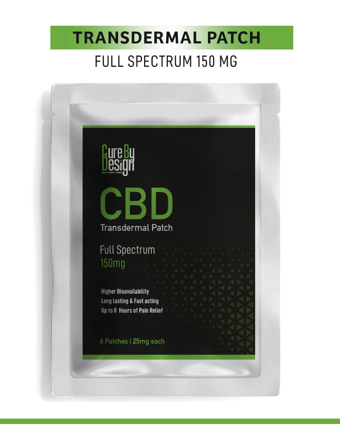 Cure By Design CBD Transdermal Patch