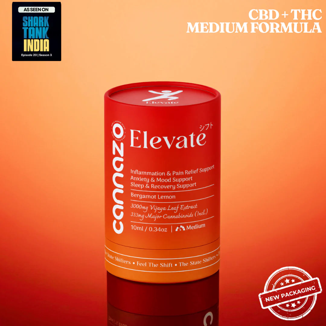Cannazo India Elevate- Recovery cannabinoids Oil