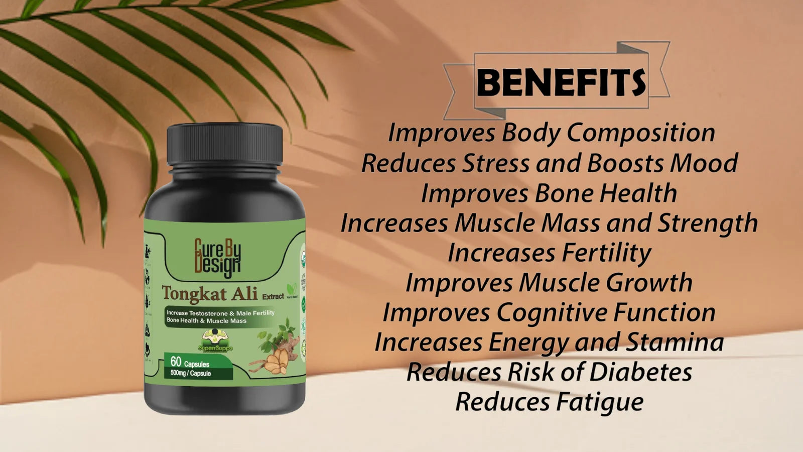 Cure By Design Tongkat Ali Extract