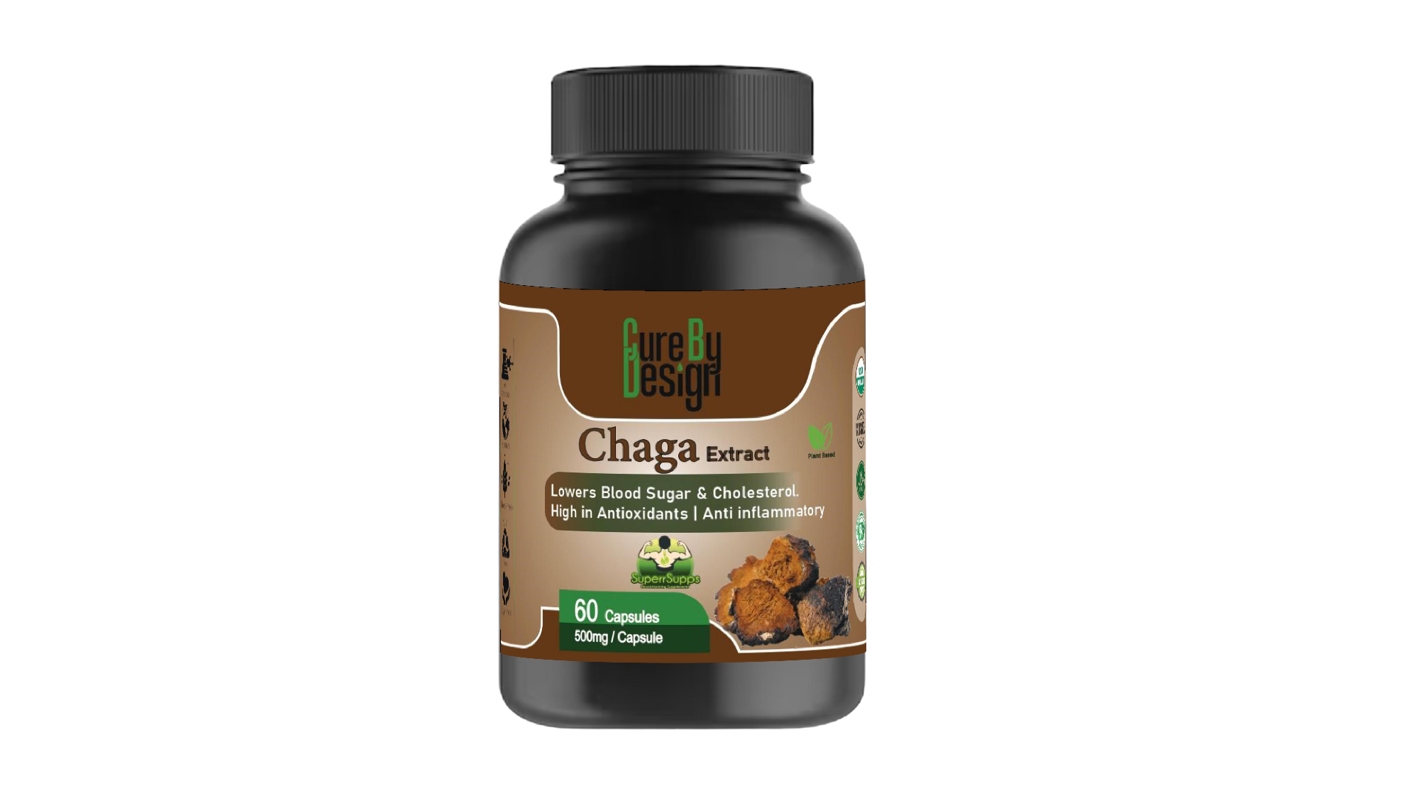 Cure By Design Chaga Mushroom Extract