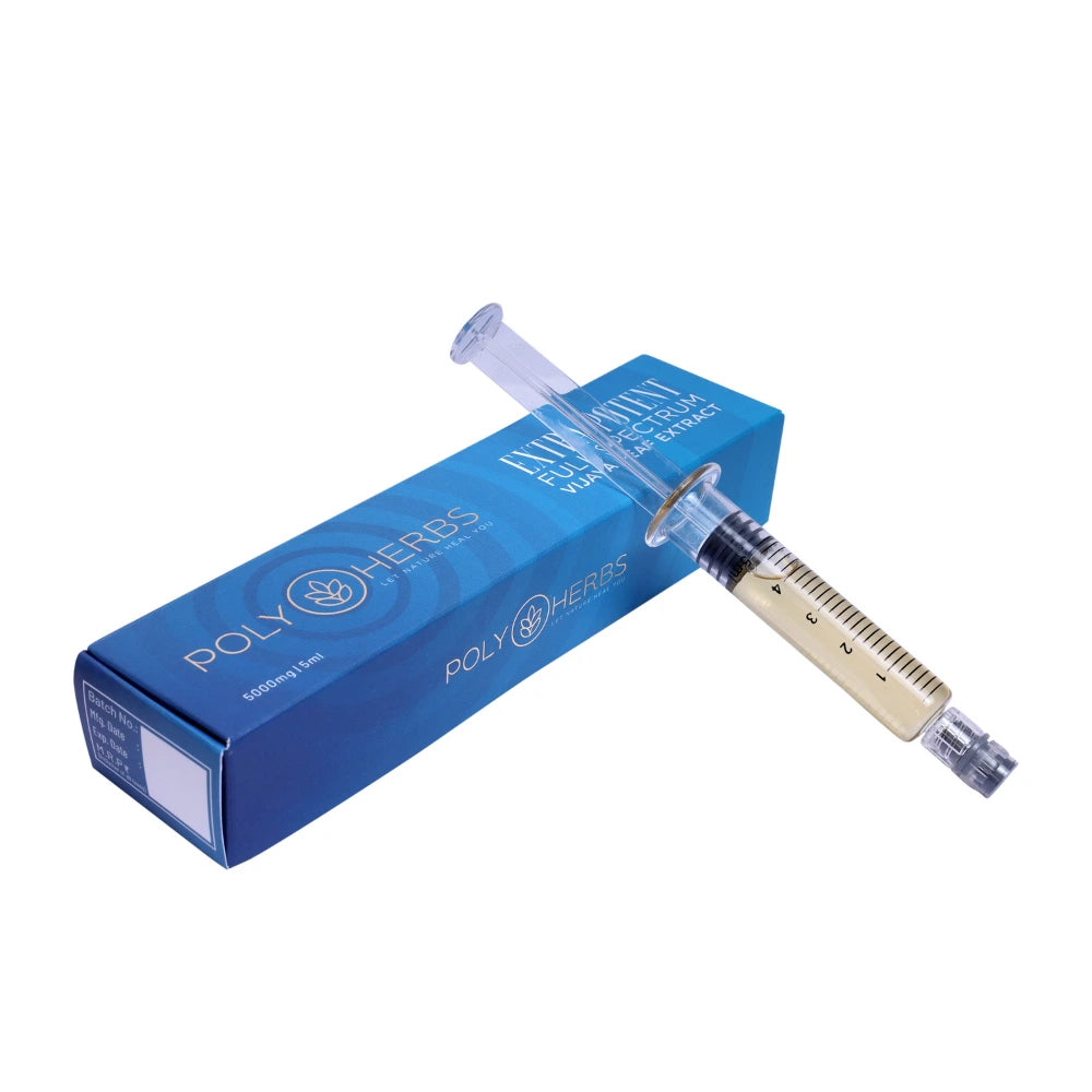 PolyHerbs EXTRA POTENT Vijaya Leaf Extract Syringe 5000mg – 5ml