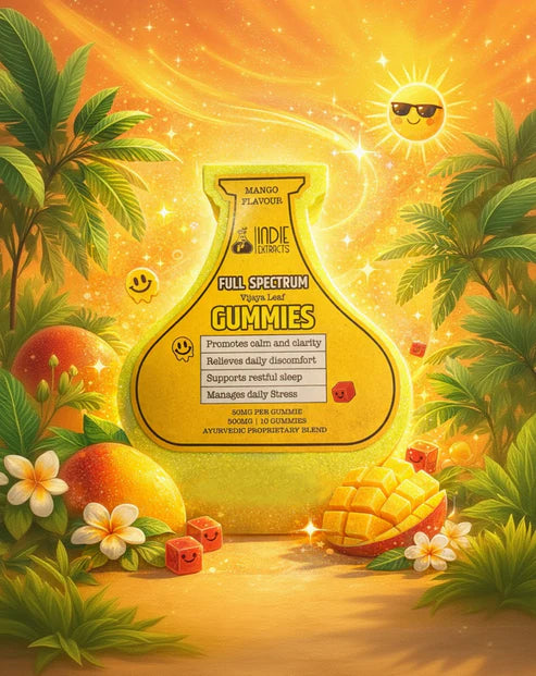 Indie Extracts Full Spectrum | 10pc Gummies | Mango