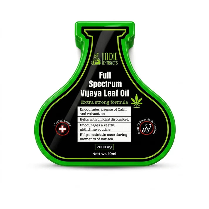 Indie Extracts Full Spectrum Vijaya Leaf Oil | 2000MG(unflavored)