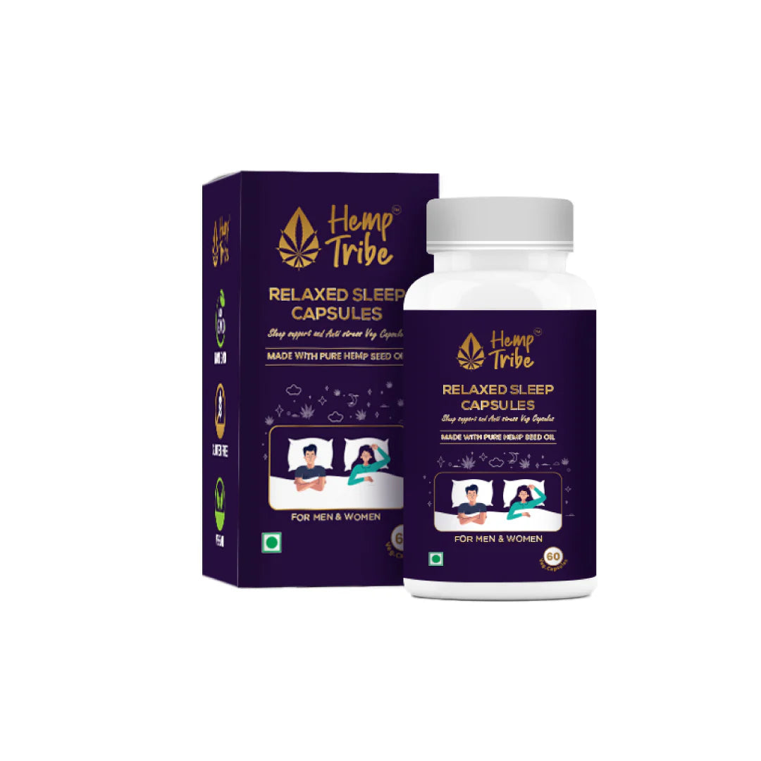 Hemp Tribe: Relaxed sleep Capsules