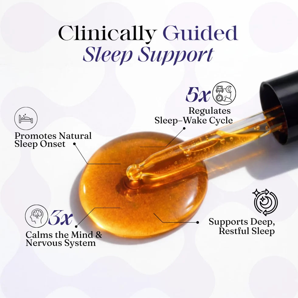 Cannazo India Sleep Drops – Natural Ayurvedic Support for Insomnia, Sleep Disorders & Restlessness