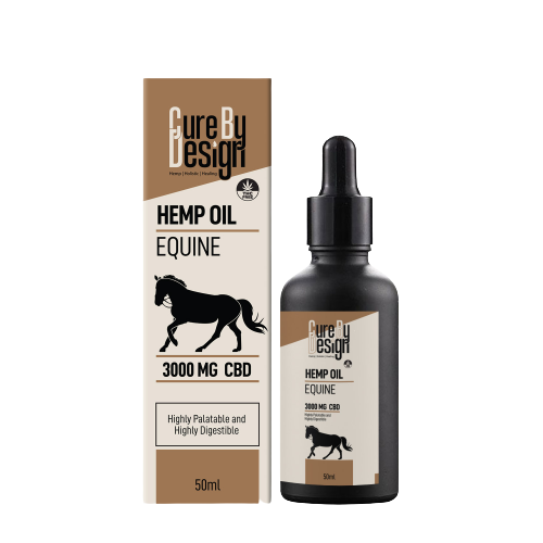 Cure By Design Hemp Oil Equine With 3000mg CBD 50ml