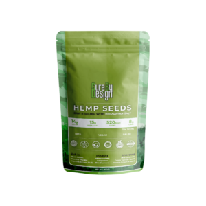 Cure By Design Hemp Seed Toasted With Pink Salt 500gm