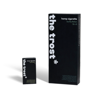 The Trost: Hemp Herbal Cigarettes -Earthy Rollen (10×5 Pack)