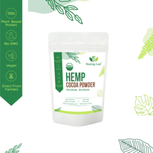 Healing Leaf Hemp Cocoa Powder - Humans 250 Gm