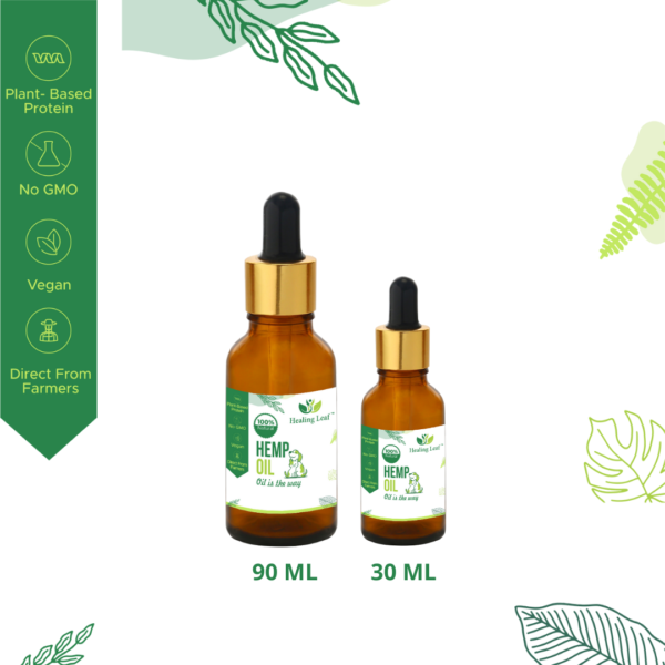 Healing Leaf Hemp Oil (Pet)
