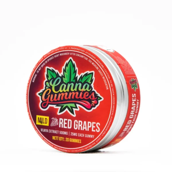 Canna Gummies Red Grapes