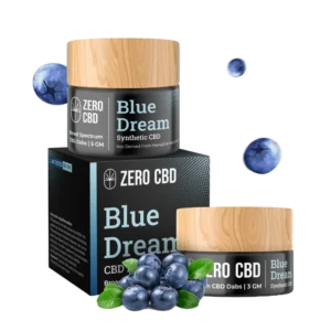 ZERO CBD: BROAD SPECTRUM CBD DABS - BLUE DREAM - 5 GRAMS