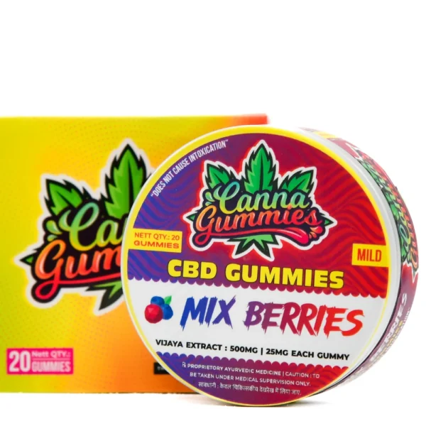 Canna Gummies - Mix Berries Flavoured